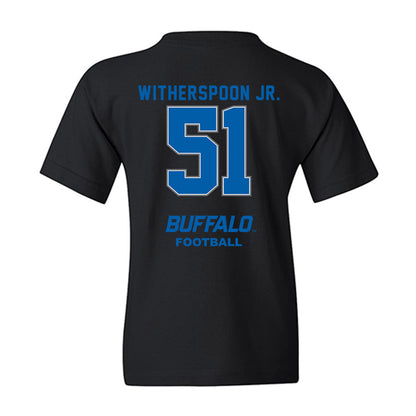 Buffalo - NCAA Football : Anwar Witherspoon Jr. - Classic Shersey Youth T-Shirt-1