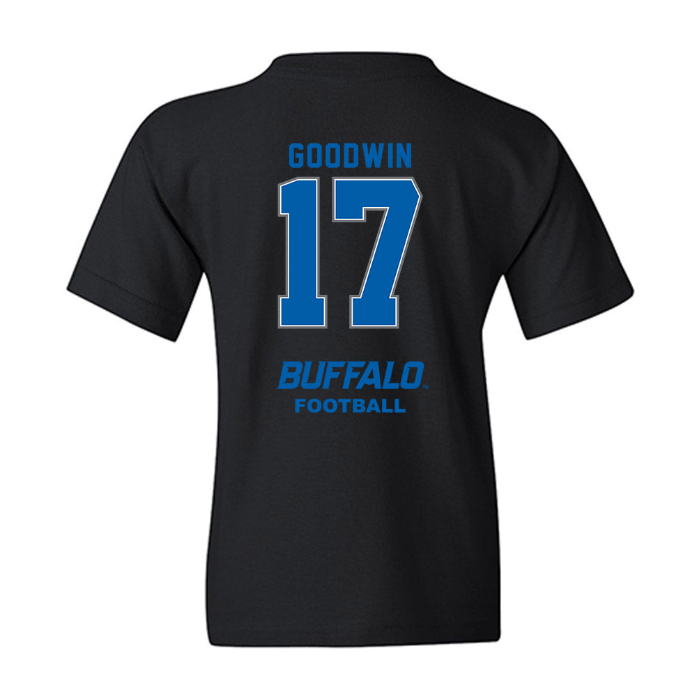 Buffalo - NCAA Football : Logan Goodwin - Classic Shersey Youth T-Shirt-1