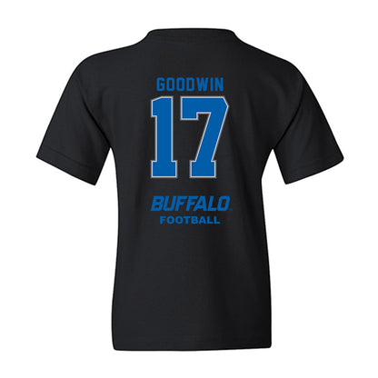 Buffalo - NCAA Football : Logan Goodwin - Classic Shersey Youth T-Shirt-1