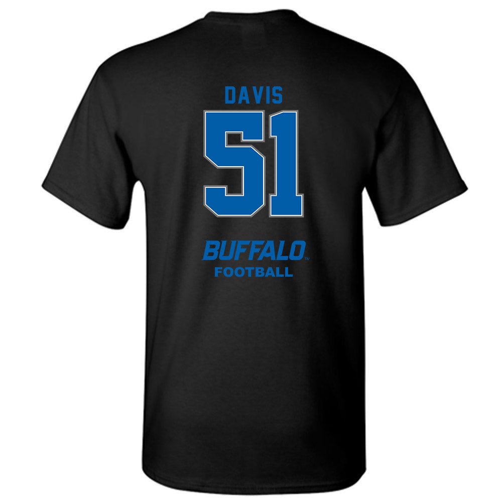 Buffalo - NCAA Football : Tyrone Davis - T-Shirt-1