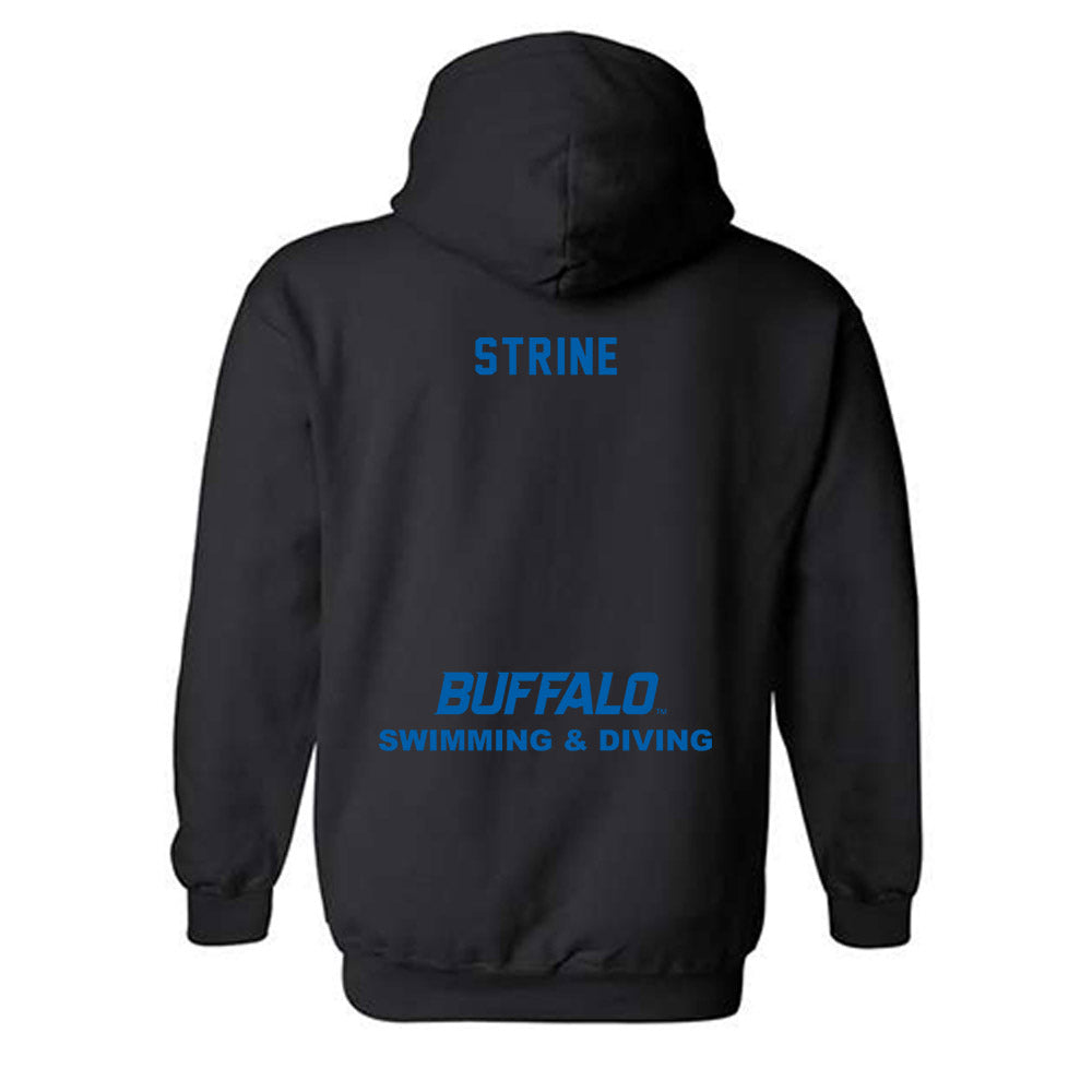 Buffalo - NCAA Women's Swimming & Diving : Jillian Strine - Hooded Sweatshirt