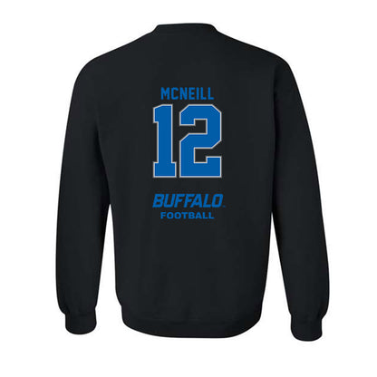 Buffalo - NCAA Football : Quran McNeill - Classic Shersey Crewneck Sweatshirt-1