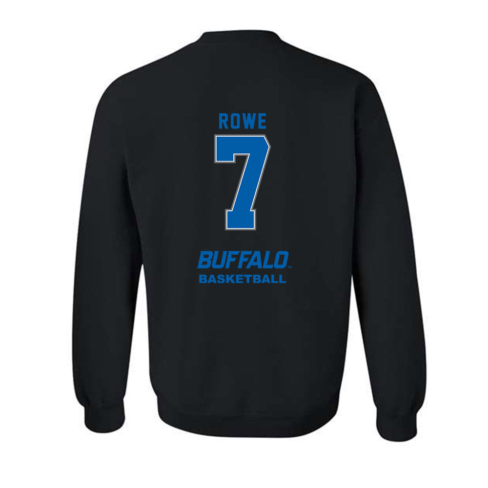 Buffalo - NCAA Women's Basketball : Aniya Rowe - Classic Shersey Crewneck Sweatshirt-1