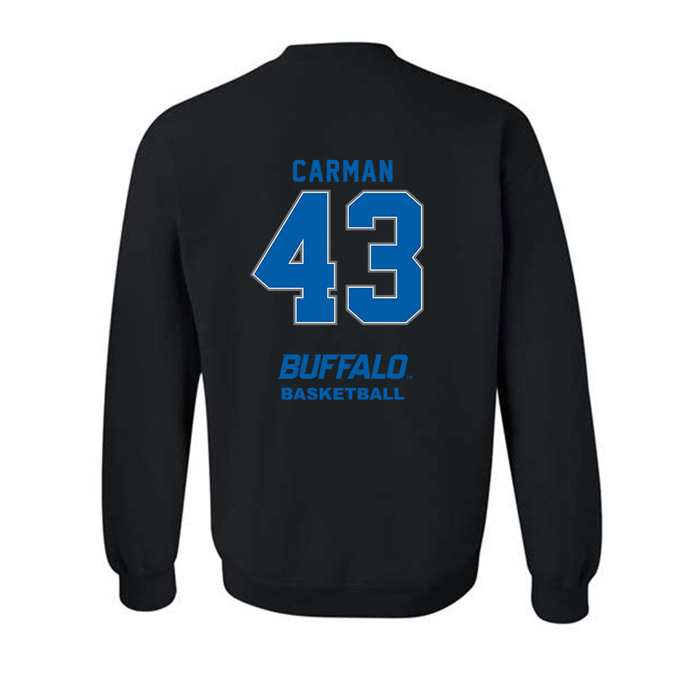 Buffalo - NCAA Women's Basketball : Ally Carman - Crewneck Sweatshirt-1