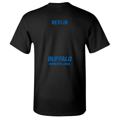 Buffalo - NCAA Wrestling : Max Nevlin - Classic Shersey T-Shirt-1