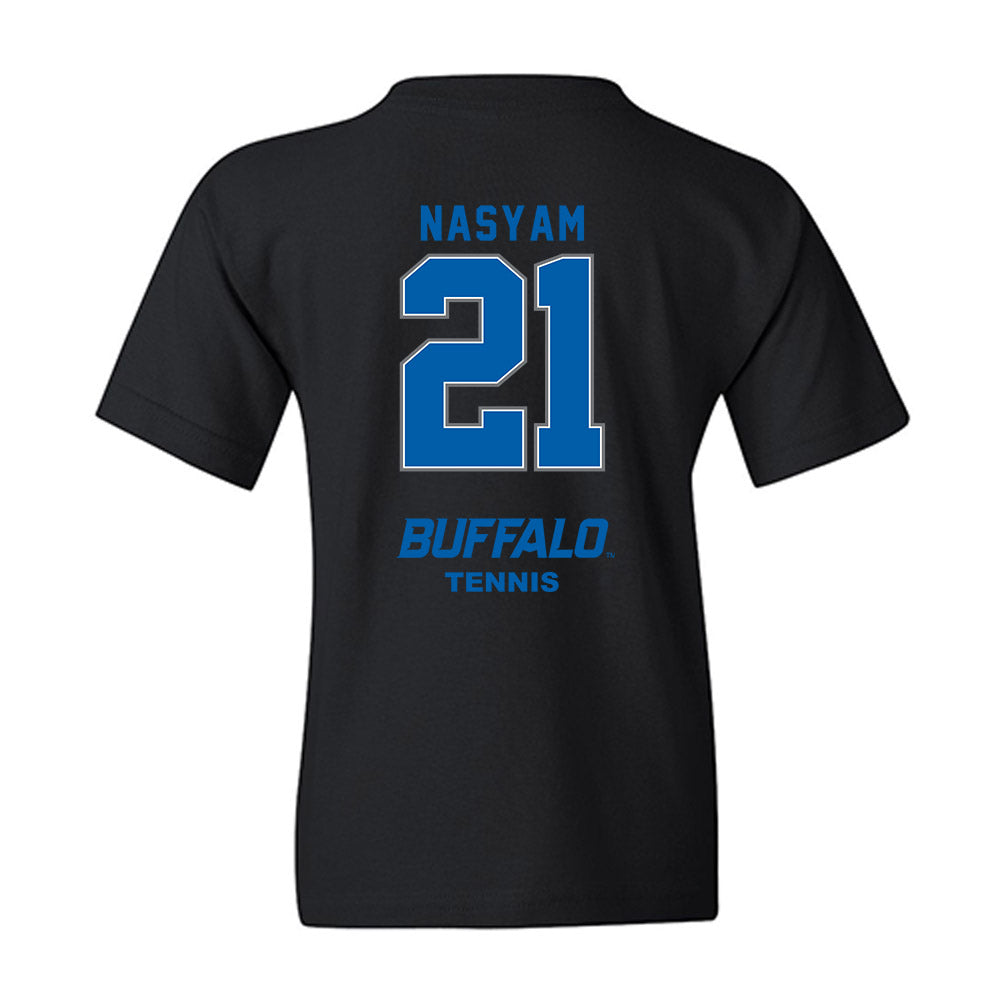Buffalo - NCAA Men's Tennis : faiz nasyam - Youth T-Shirt
