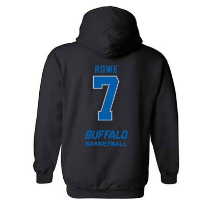 Buffalo - NCAA Women's Basketball : Aniya Rowe - Classic Shersey Hooded Sweatshirt-1