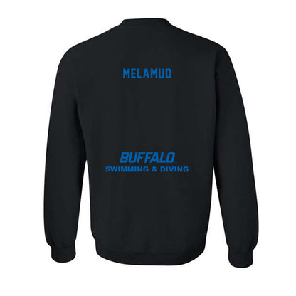 Buffalo - NCAA Women's Swimming & Diving : Adele Melamud - Crewneck Sweatshirt-1