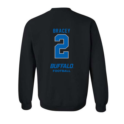 Buffalo - NCAA Football : Stevie Bracey - Classic Shersey Crewneck Sweatshirt-1