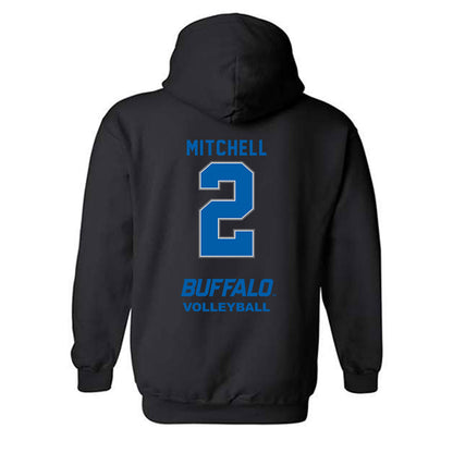 Buffalo - NCAA Women's Volleyball : Madilynn Mitchell - Classic Shersey Hooded Sweatshirt-1