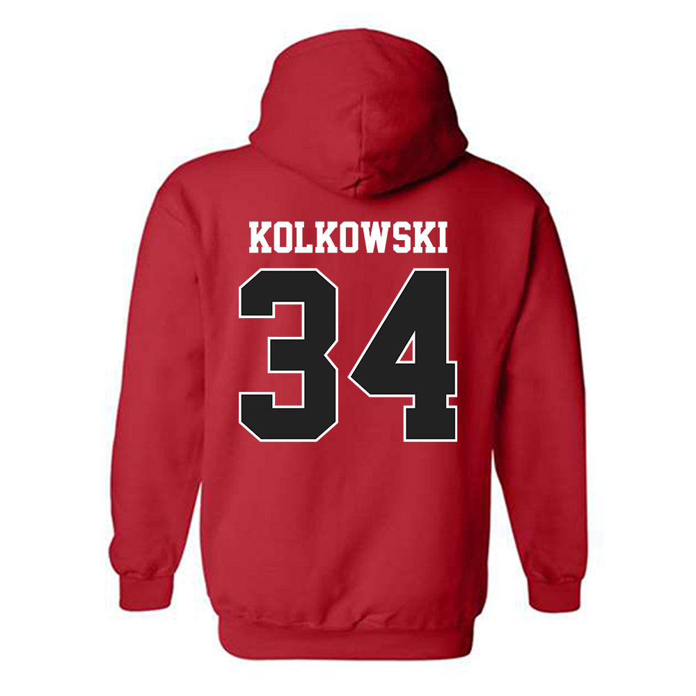 CSUN - NCAA Softball : Kylie Kolkowski - Classic Shersey Hooded Sweatshirt-1
