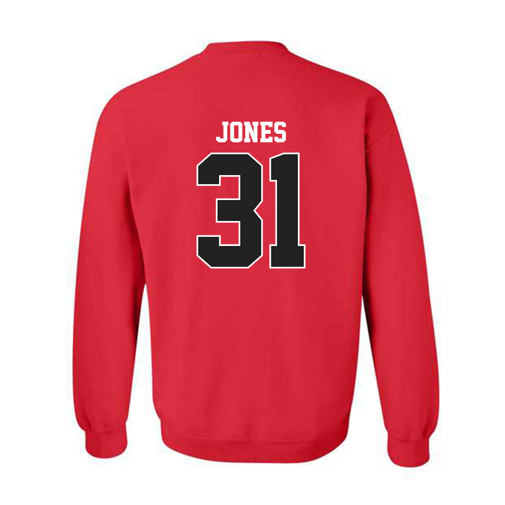 CSUN - NCAA Baseball : Jack Jones - Classic Shersey Crewneck Sweatshirt-1