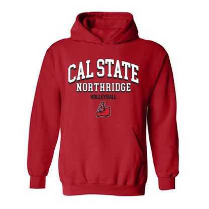 CSUN - NCAA Women's Volleyball : Anne Gilmore - Classic Shersey Hooded Sweatshirt-0
