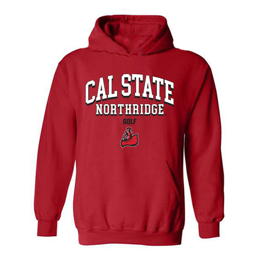 CSUN - NCAA Men's Golf : Ethan Posthumus - Classic Shersey Hooded Sweatshirt-0