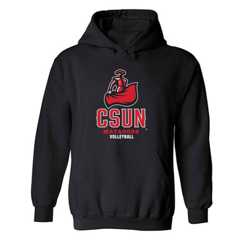 CSUN - NCAA Women's Volleyball : Anne Gilmore - Classic Shersey Hooded Sweatshirt-0