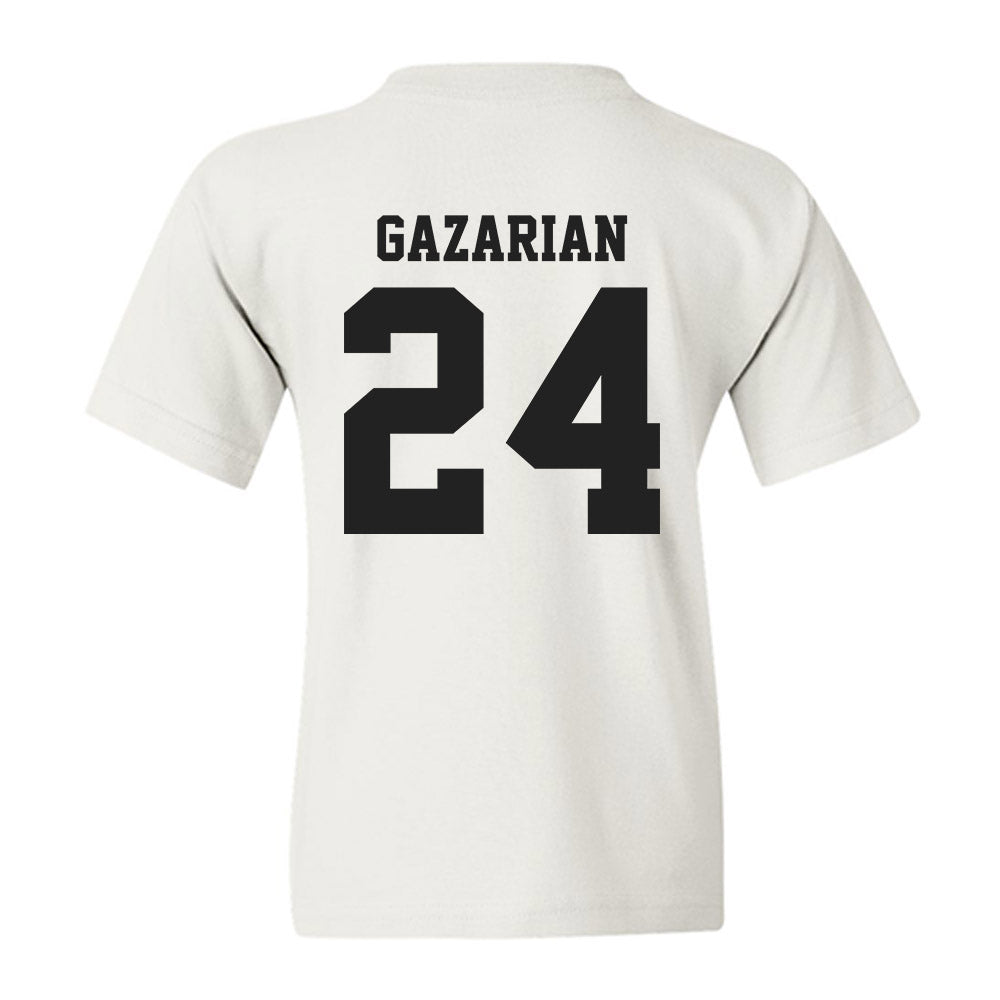 CSUN - NCAA Men's Basketball : Greg Gazarian - Classic Shersey Youth T-Shirt-1