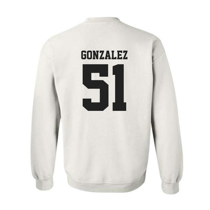 CSUN - NCAA Baseball : Roberto Gonzalez - Classic Shersey Crewneck Sweatshirt-1