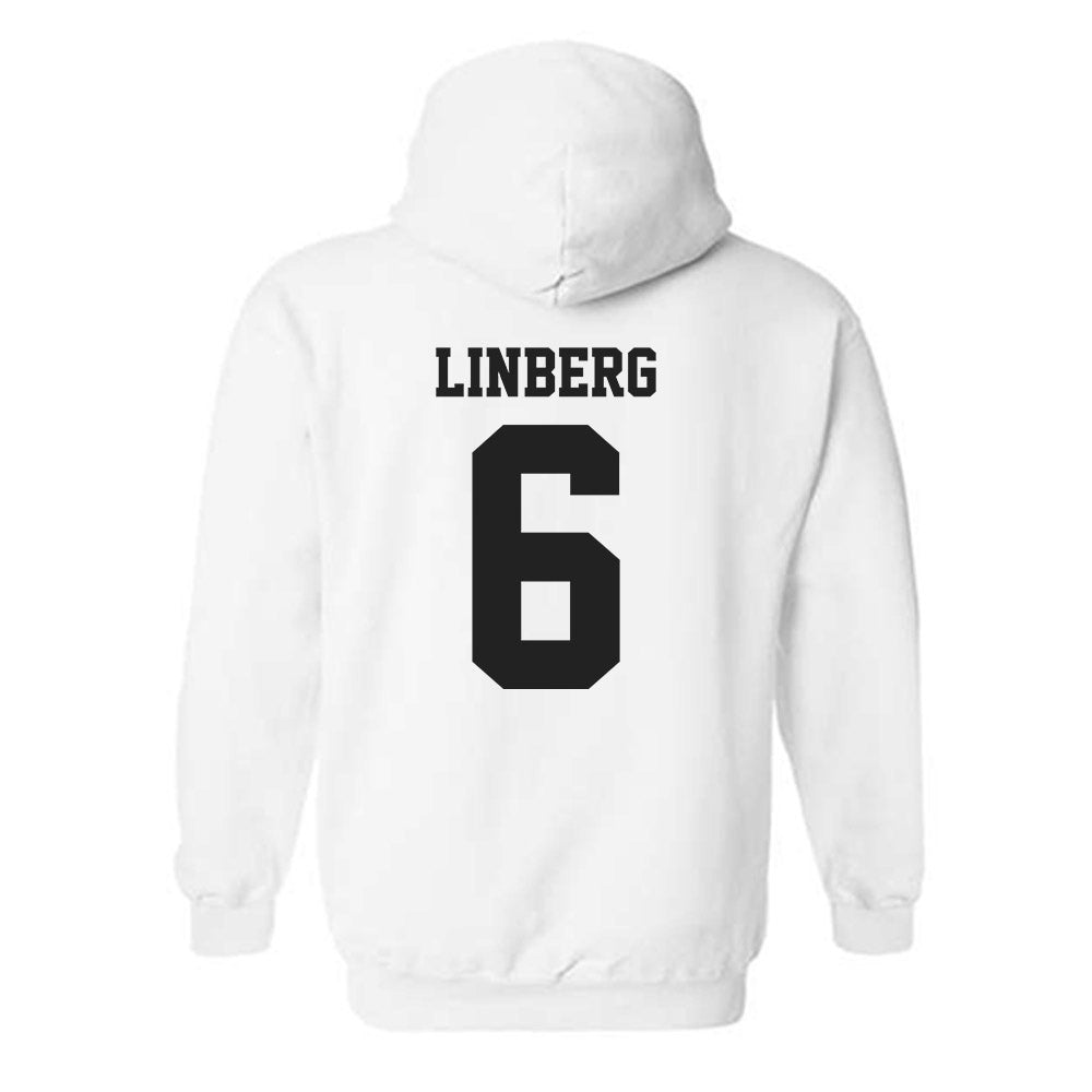 CSUN - NCAA Baseball : Will Linberg - Classic Shersey Hooded Sweatshirt-1
