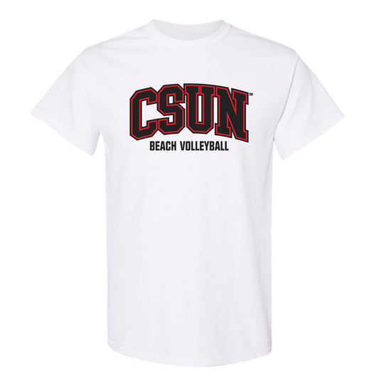 CSUN - NCAA Beach Volleyball : Kinley Lindhardt - Classic Shersey T-Shirt-0