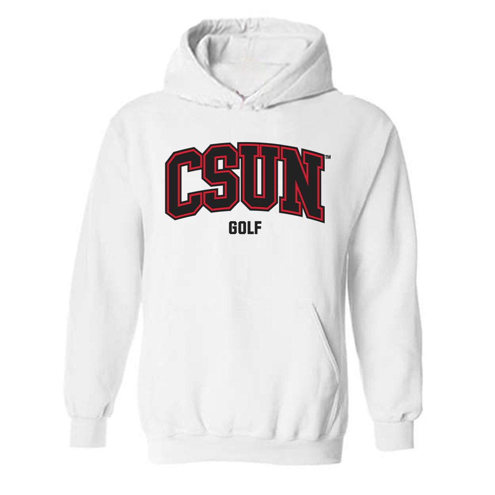 CSUN - NCAA Men's Golf : Yuo Torii - Classic Shersey Hooded Sweatshirt-0