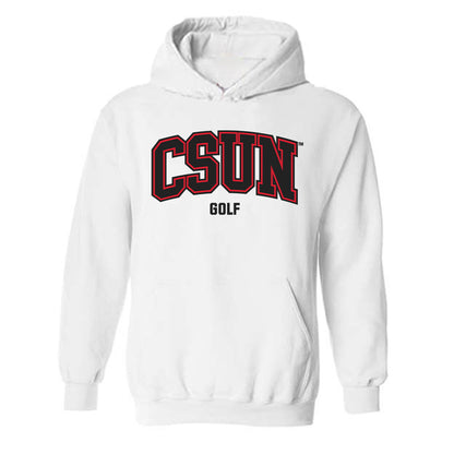 CSUN - NCAA Men's Golf : Yuo Torii - Classic Shersey Hooded Sweatshirt-0