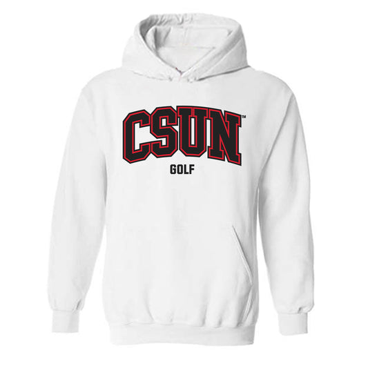 CSUN - NCAA Men's Golf : Yuo Torii - Classic Shersey Hooded Sweatshirt-0