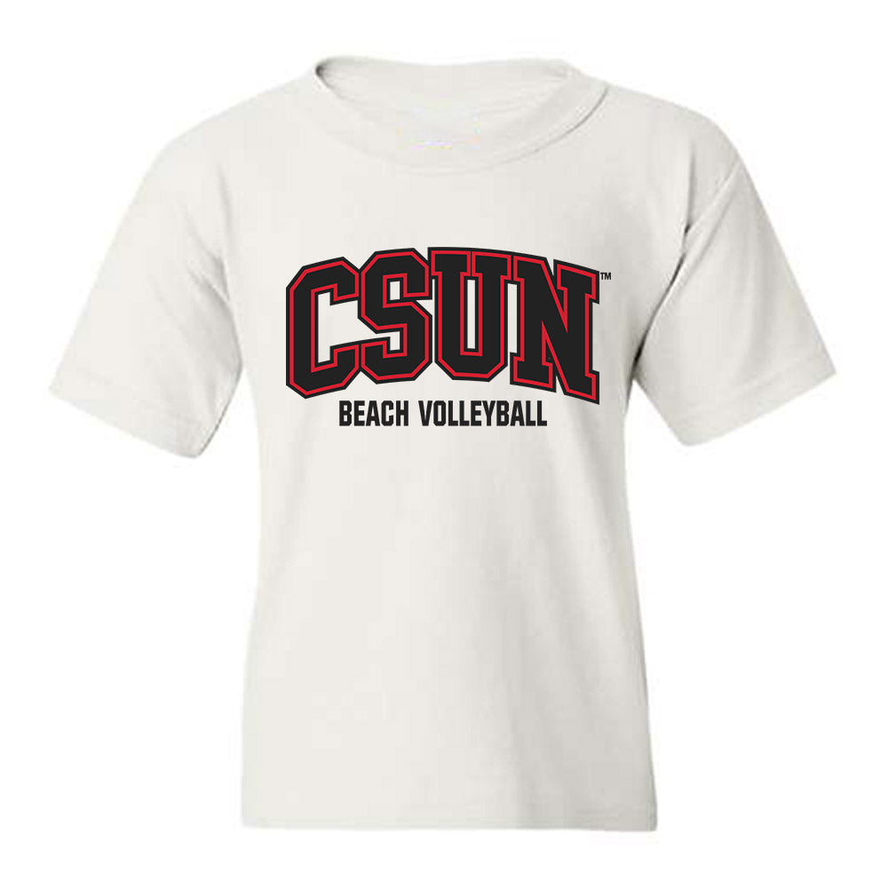 CSUN - NCAA Beach Volleyball : Alexis Zevenbergen - Classic Shersey Youth T-Shirt-0