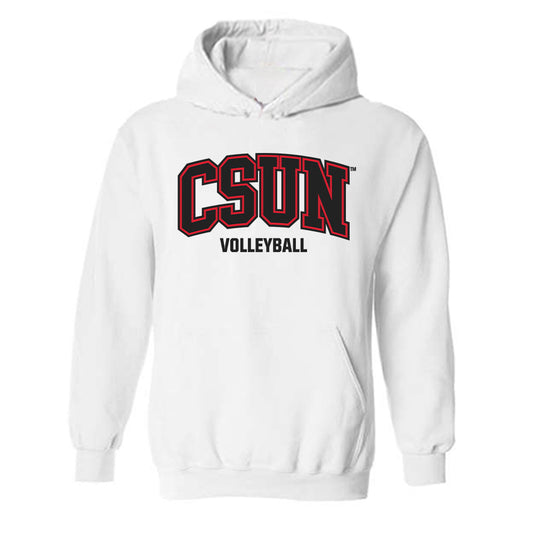 CSUN - NCAA Women's Volleyball : Anne Gilmore - Classic Shersey Hooded Sweatshirt-0