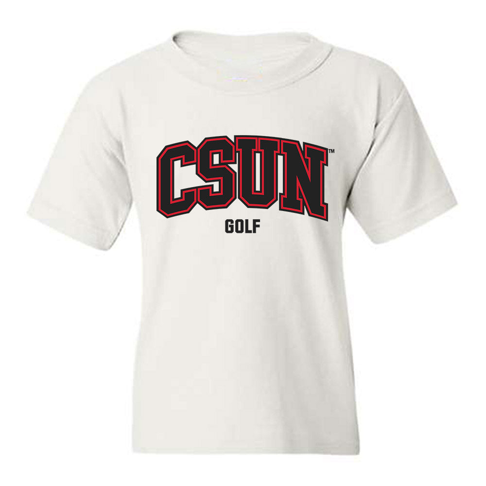 CSUN - NCAA Men's Golf : Ethan Posthumus - Classic Shersey Youth T-Shirt-0