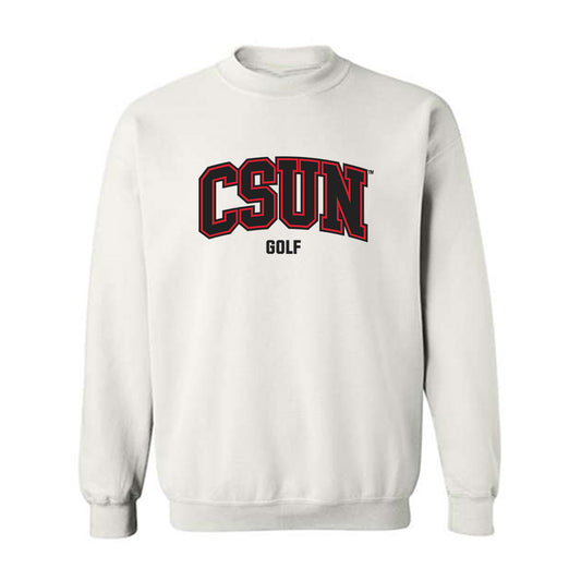 CSUN - NCAA Men's Golf : Yuo Torii - Classic Shersey Crewneck Sweatshirt-0