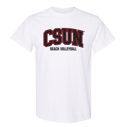 CSUN - NCAA Beach Volleyball : Kinley Lindhardt - Classic Shersey T-Shirt-0