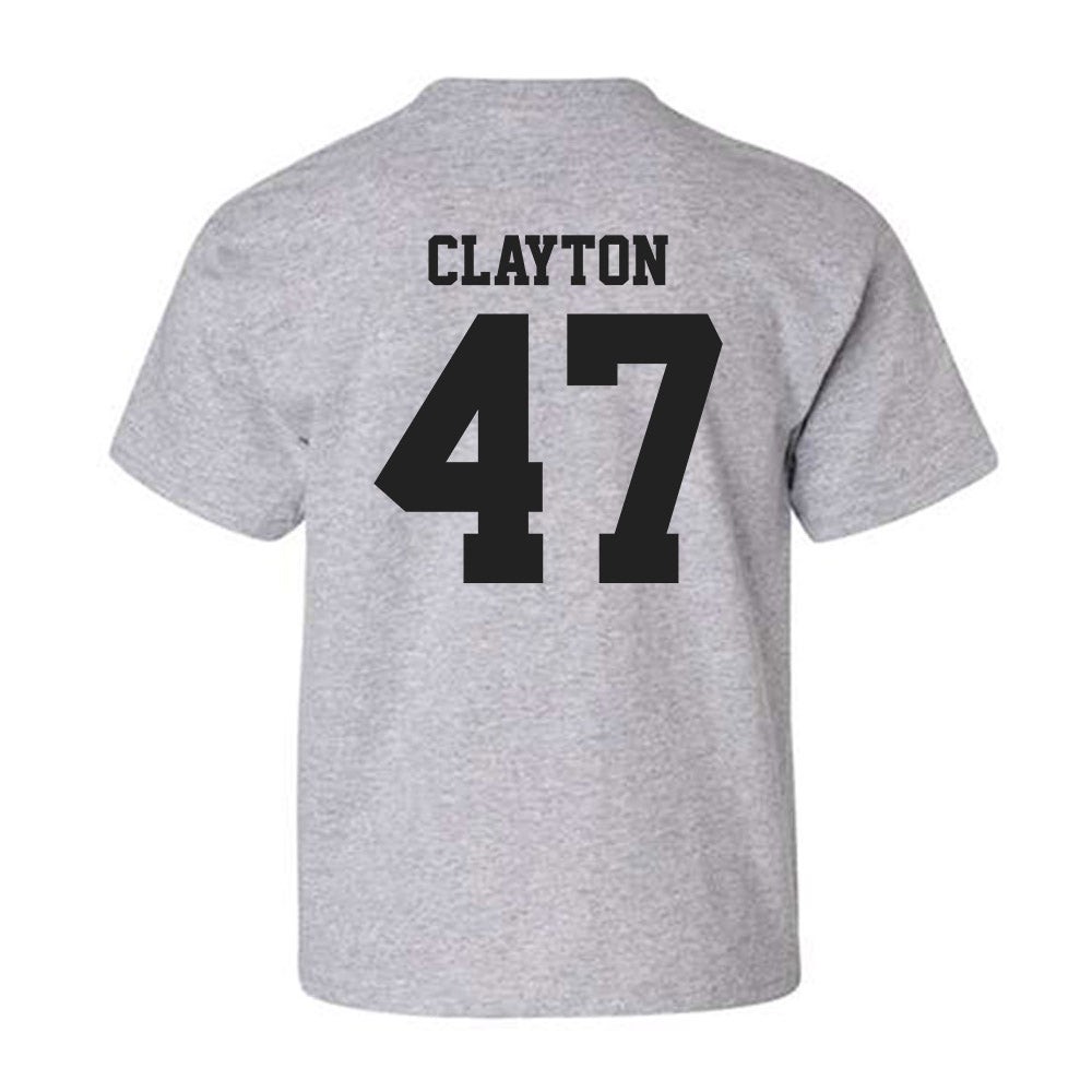 CSUN - NCAA Baseball : Royce Clayton - Classic Shersey Youth T-Shirt-1