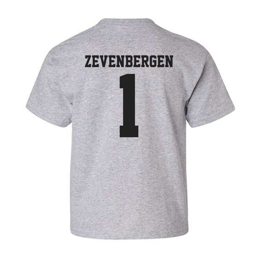 CSUN - NCAA Beach Volleyball : Alexis Zevenbergen - Classic Shersey Youth T-Shirt-1