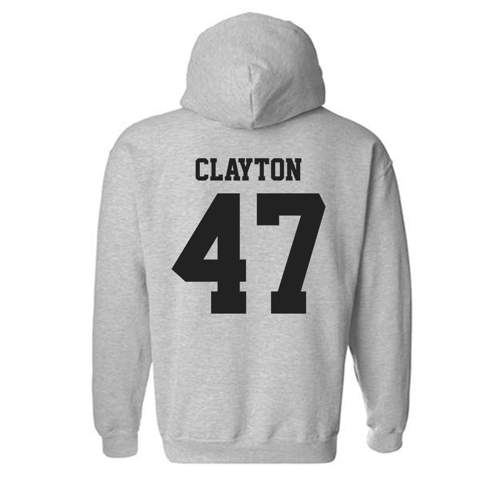 CSUN - NCAA Baseball : Royce Clayton - Classic Shersey Hooded Sweatshirt-1