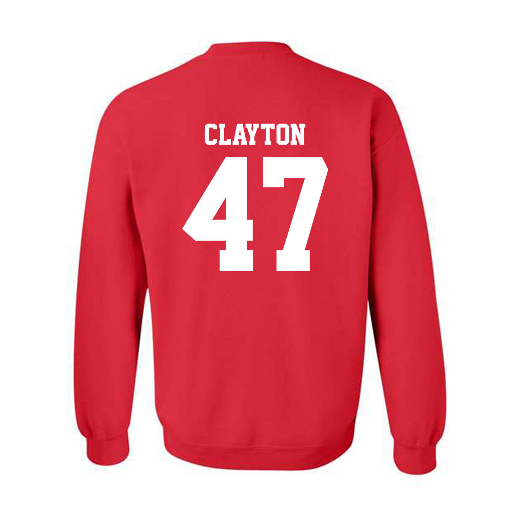 CSUN - NCAA Baseball : Royce Clayton - Classic Fashion Shersey Crewneck Sweatshirt-1