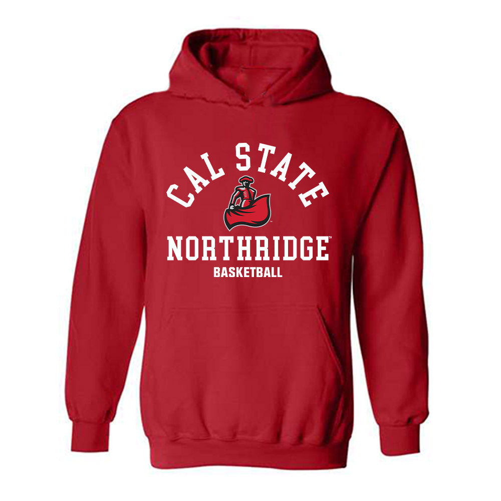 CSUN - NCAA Men's Basketball : Greg Gazarian - Classic Fashion Shersey Hooded Sweatshirt-0