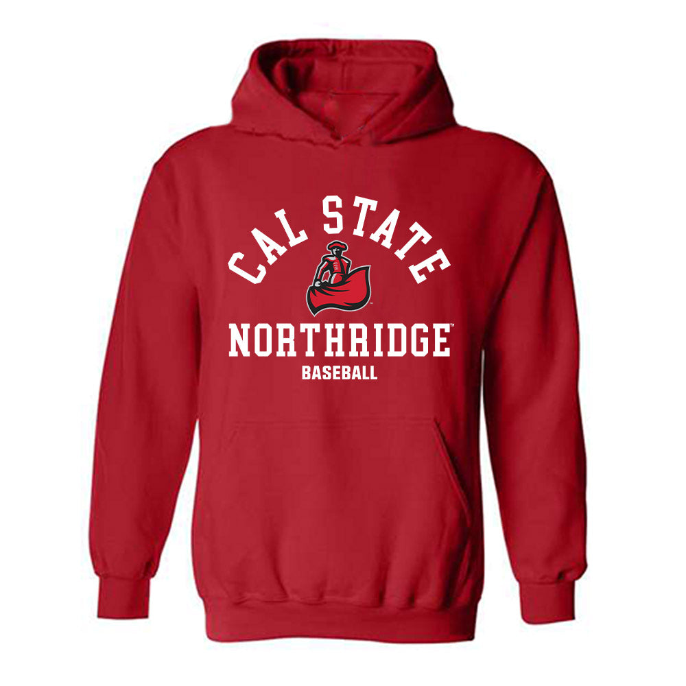 CSUN - NCAA Baseball : Jack Jones - Classic Fashion Shersey Hooded Sweatshirt-0