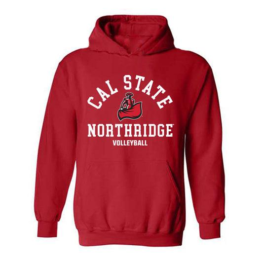 CSUN - NCAA Women's Volleyball : Anne Gilmore - Classic Fashion Shersey Hooded Sweatshirt-0
