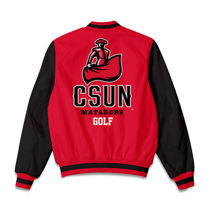 CSUN - NCAA Men's Golf : Bryson Barnes - Bomber Jacket-1