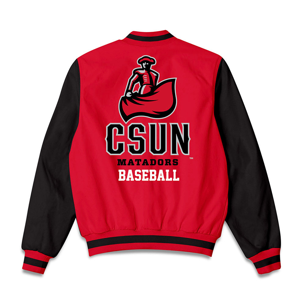 CSUN - NCAA Baseball : Blake Ignaciak - Bomber Jacket-1