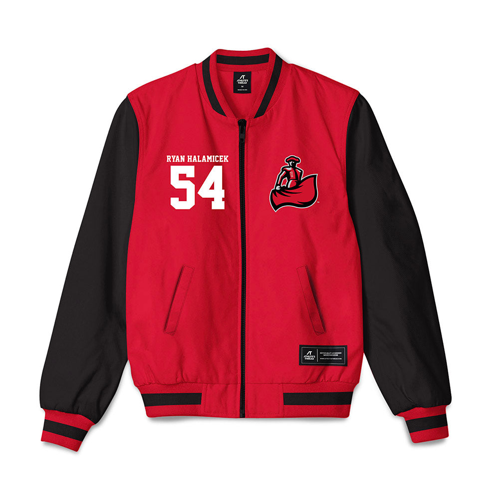 CSUN - NCAA Baseball : Ryan Halamicek - Bomber Jacket-0