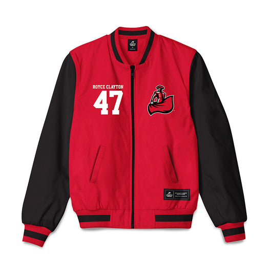 CSUN - NCAA Baseball : Royce Clayton - Bomber Jacket-0