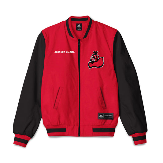 CSUN - NCAA Women's Basketball : Alondra Lizama - Bomber Jacket-0