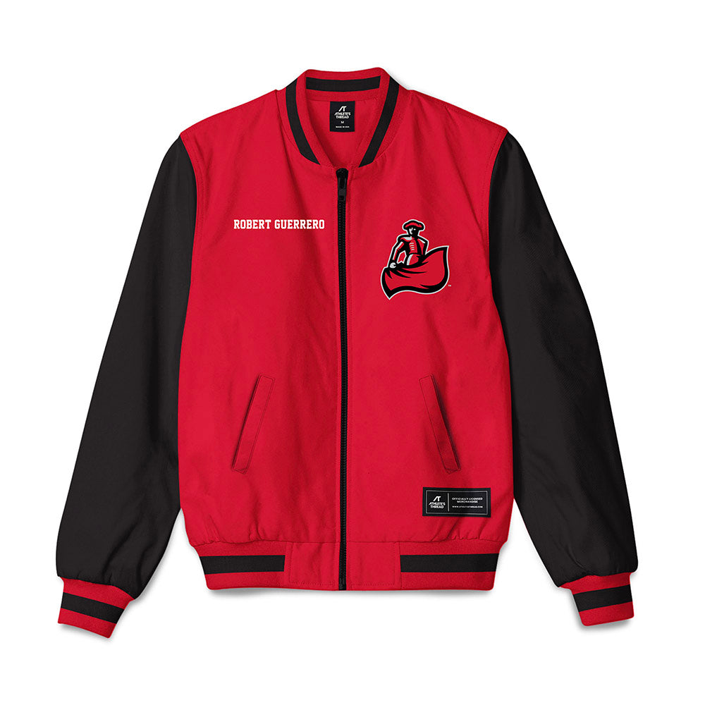 CSUN - NCAA Men's Cross Country : Robert Guerrero - Bomber Jacket-0