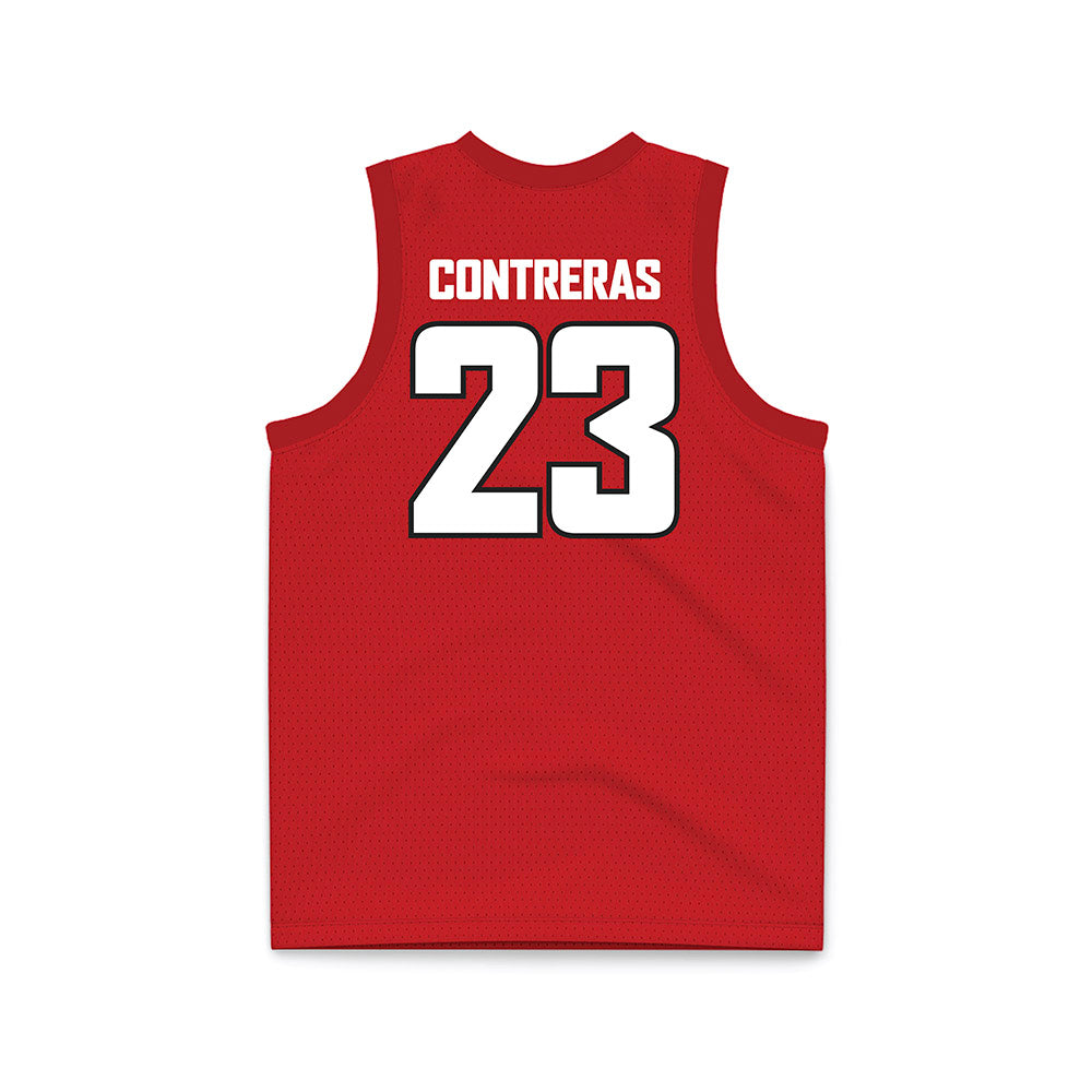 CSUN - NCAA Women's Basketball : Maya Contreras - Red Basketball Jersey-1