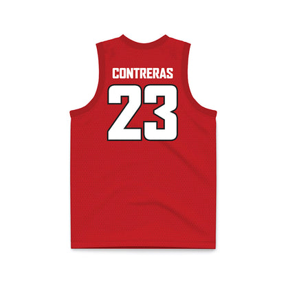 CSUN - NCAA Women's Basketball : Maya Contreras - Red Basketball Jersey-1
