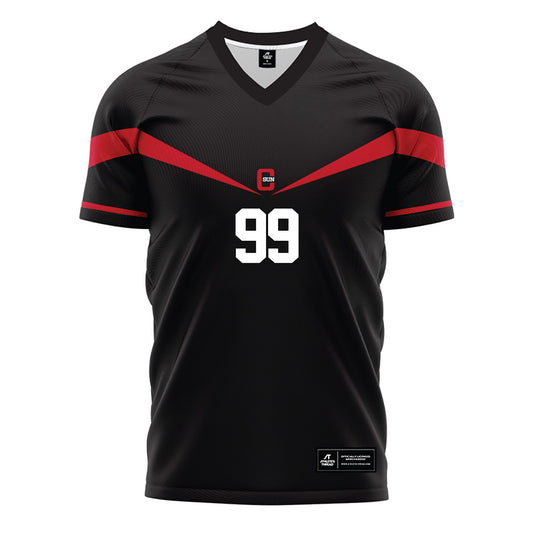 CSUN - NCAA Men's Soccer : Bryan Castaneda - Black Soccer Jersey-0