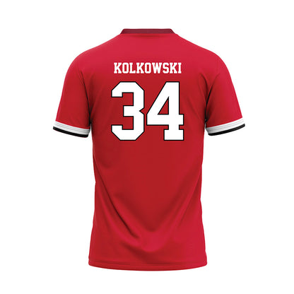 CSUN - NCAA Softball : Kylie Kolkowski - Red Baseball Jersey-1