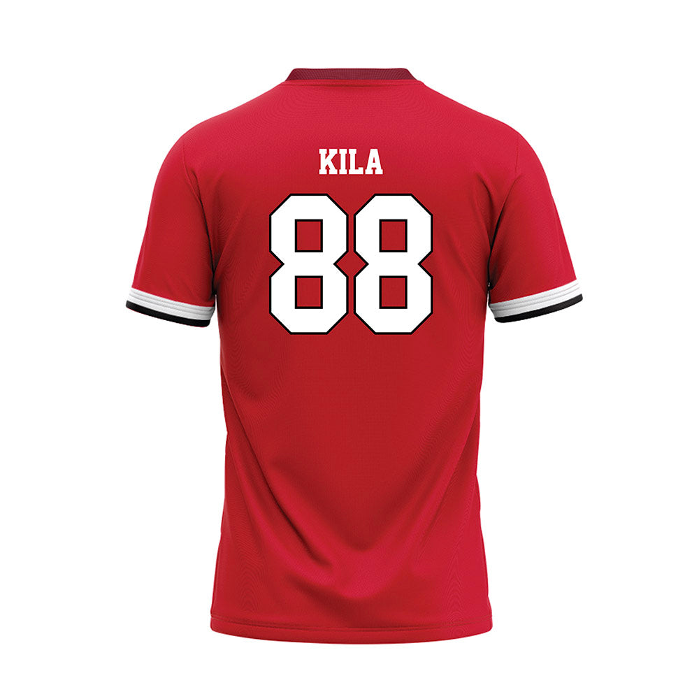 CSUN - NCAA Softball : Mackenzie Kila - Red Baseball Jersey-1