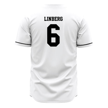 CSUN - NCAA Baseball : Will Linberg - White Jersey-1